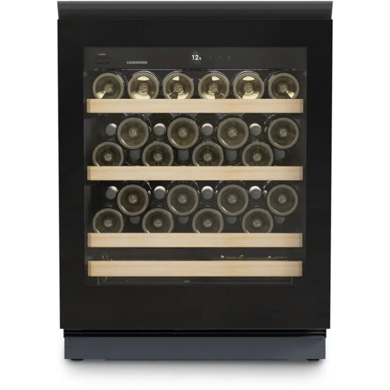 Liebherr UWgb3631 - Black Wine Cooler - 44 Bottles - F Rated