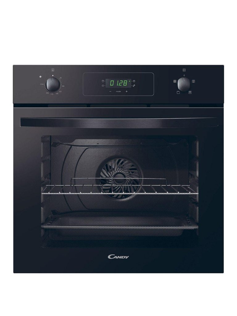 Candy FIDCN405 - Black Built in Electric Single Oven - Manual cleaning - A