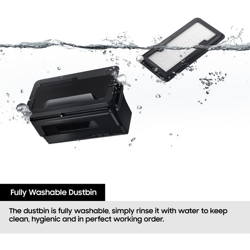 Samsung VR30T80313W - White Robot Vacuum Cleaner - LiDAR Sensor