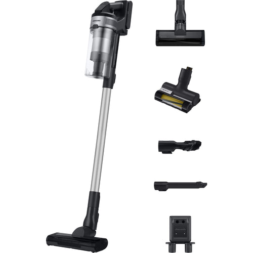 Samsung VS15A60AGR5 - Silver Vacuum Cleaner - 150W Suction Power - Pet Tool