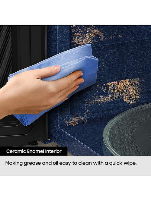 Samsung MS23T5018AG/EU - Slate Gray Microwave - 23L Solo - 800W