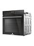 Hoover HO6 S5C5YTB - Black Glass Single Oven - 78L Capacity - A++ Energy Rating