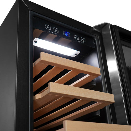 Montpellier WC20X - Stainless Steel 20 Bottle Wine Cooler - Single Zone - G Energy Rating