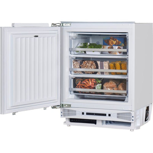 Hoover WCKUSE68EWK - White Integrated Undercounter Freezer - 95L - E Energy
