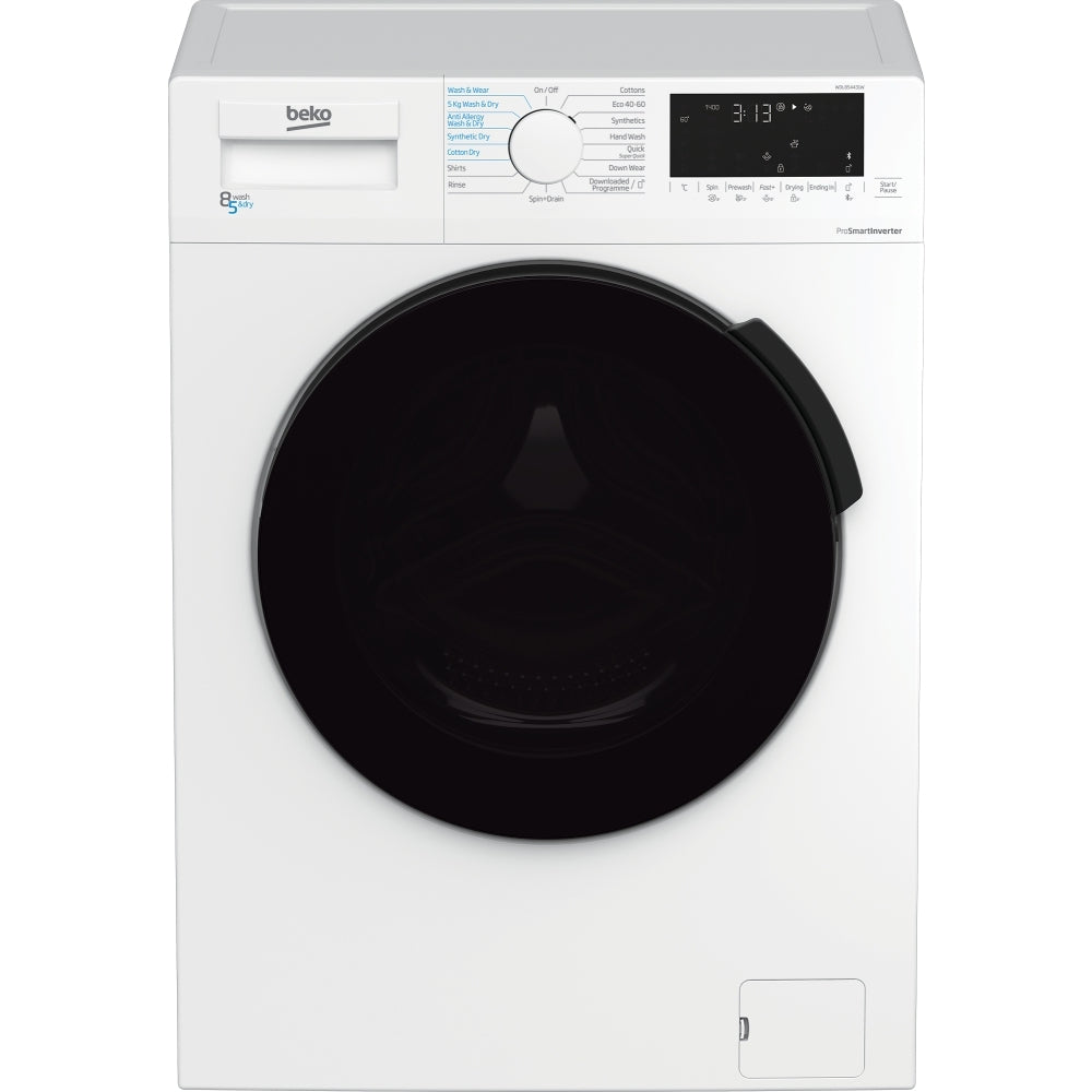 Beko WDL854431W - White 8KG/5KG Washer Dryer - 1400 RPM - C Energy