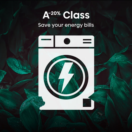 Hisense WF1Q8041BW - White 8KG Washing Machine - 1400 RPM - A Energy