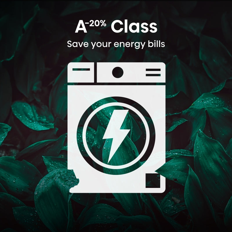 Hisense WF1Q8041BW - White 8KG Washing Machine - 1400 RPM - A Energy