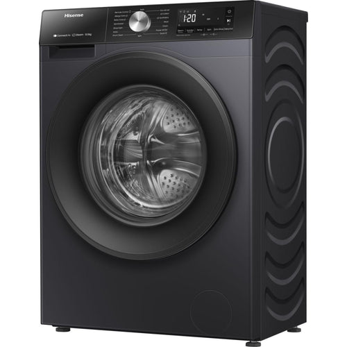 Hisense WF3S1043BB3 - Black Washing Machine - 10.5KG - A Energy Rated