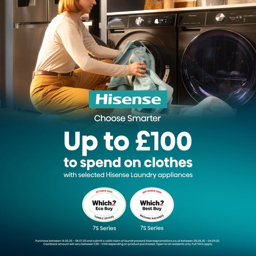 Hisense WF3S1243BB3 - Black 12KG Tumble Dryer - A Energy
