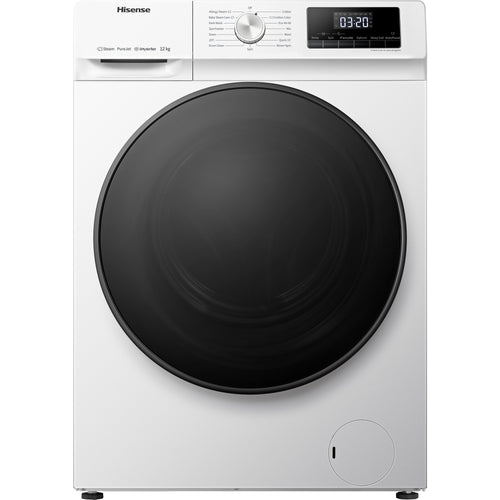 Hisense WFQA1214EVJM - White 12KG Washing Machine - 1400 RPM - A energy