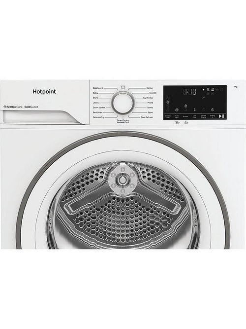 Hotpoint C HSD 82M WW UK - White 8KG Tumble Dryer - Heat Pump - A+ Energy