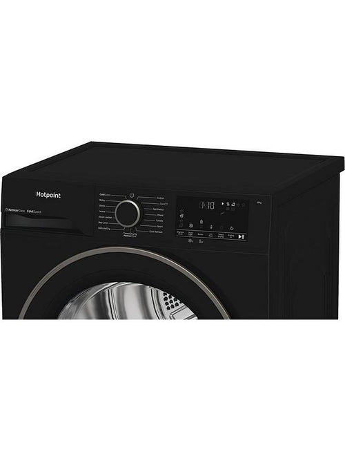 Hotpoint C HSD 82M BB UK - Black 8KG Heat Pump Tumble Dryer - A+ Energy