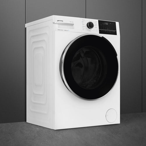 SMEG WNP84SEAUK - White 8KG Washing Machine - 1400 RPM - A energy