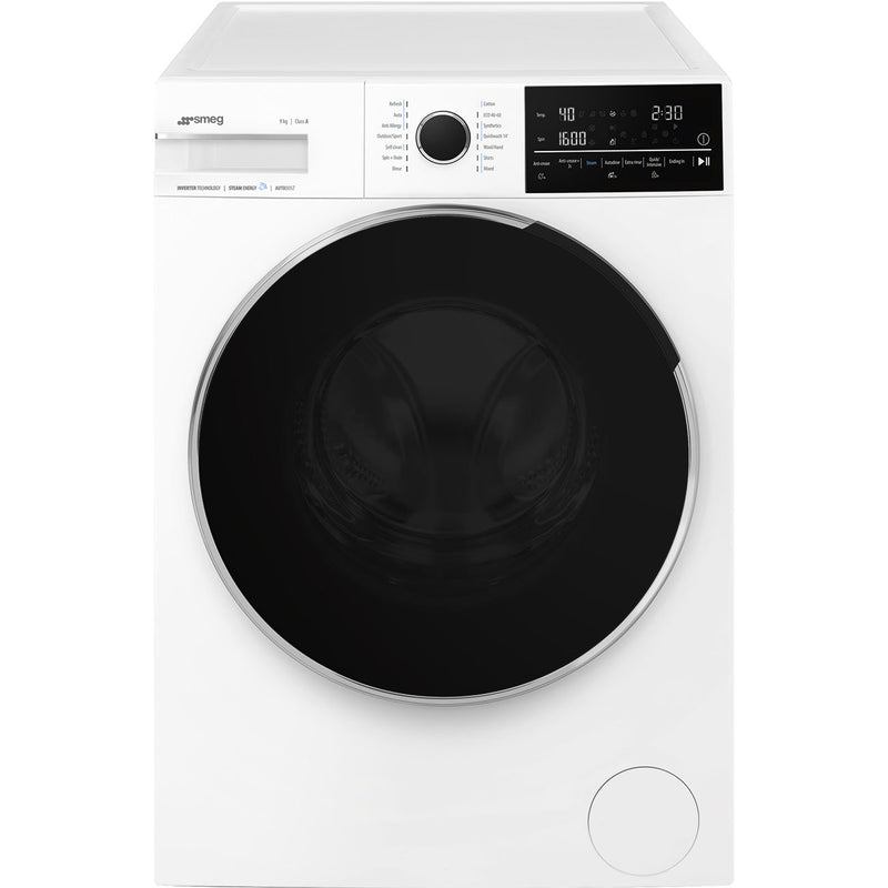 SMEG WNP96SLAAUK1 - White 9KG Washing Machine - 1600 RPM - A energy