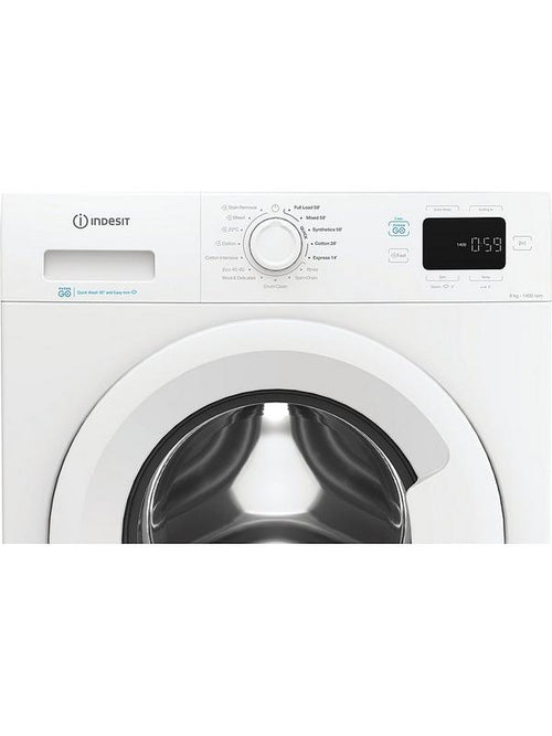 Indesit IP 846 - White 8KG Washing Machine - 1400 RPM - A energy