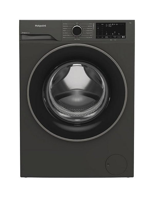 Hotpoint HB 93G - Manhattan Grey 9KG Washing Machine - 1400 RPM - A energy