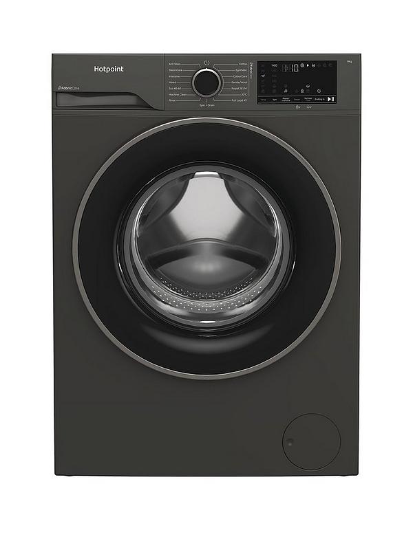 Hotpoint HB 93G - Manhattan Grey 9KG Washing Machine - 1400 RPM - A energy