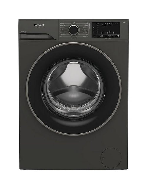 Hotpoint HB 103G CARE UK - Manhattan Grey 10KG Washing Machine - 1400 RPM - A energy