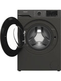 Hotpoint HB 103G CARE UK - Manhattan Grey 10KG Washing Machine - 1400 RPM - A energy