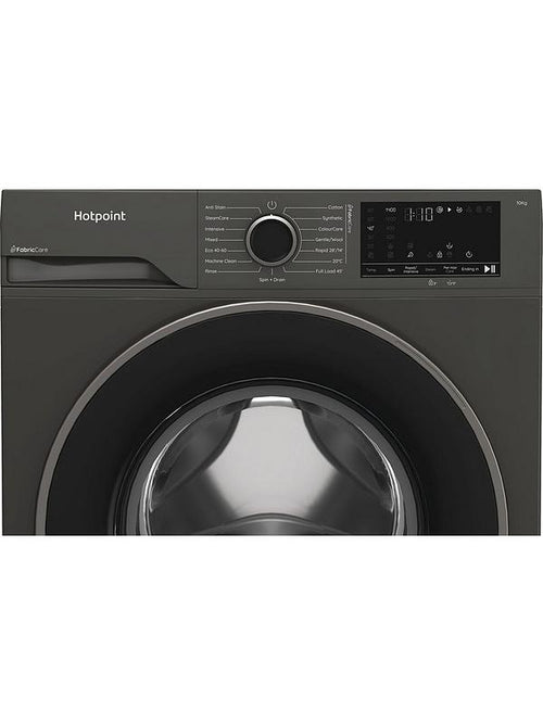 Hotpoint HB 103G CARE UK - Manhattan Grey 10KG Washing Machine - 1400 RPM - A energy