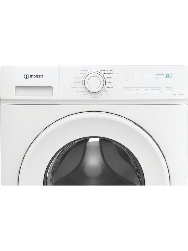 Indesit IMA 862 MY TIME UK - White 8KG Washing Machine - 1200 RPM - A Energy