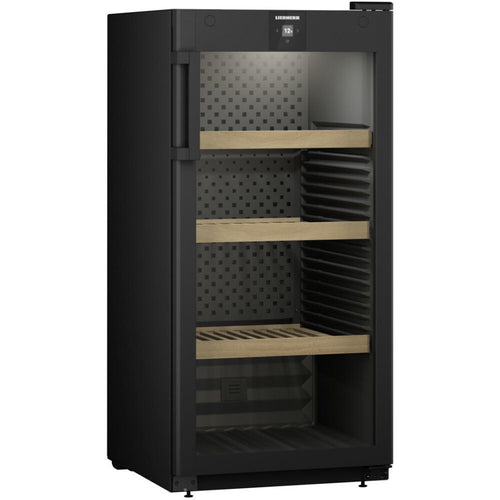 Liebherr WPbl4201 - Black Wine Cooler - 141 Bottle Capacity - E Energy Rating