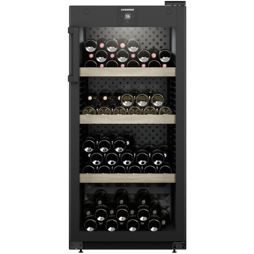 Liebherr WPbl4201 - Black Wine Cooler - 141 Bottle Capacity - E Energy Rating