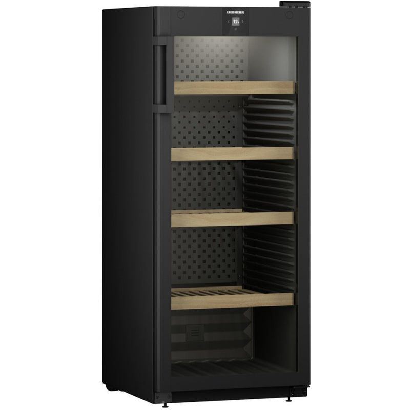 Liebherr WPbl4601 - Black 166 Bottle Wine Cooler - F Energy Rating