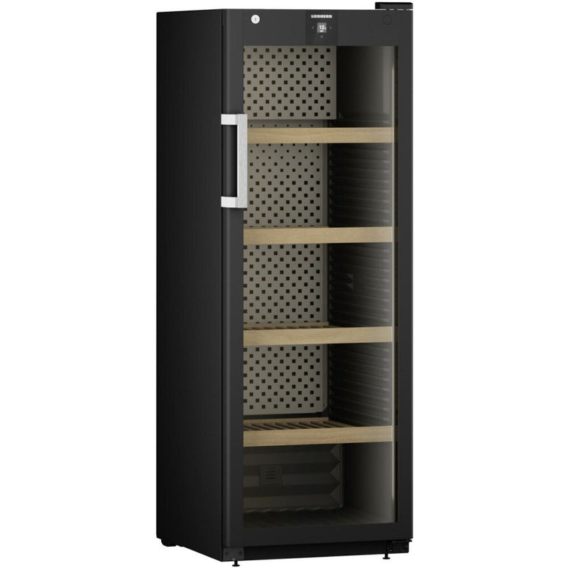 Liebherr WPbli5031 - Black Wine Cooler - 196 bottles, F Energy Rated