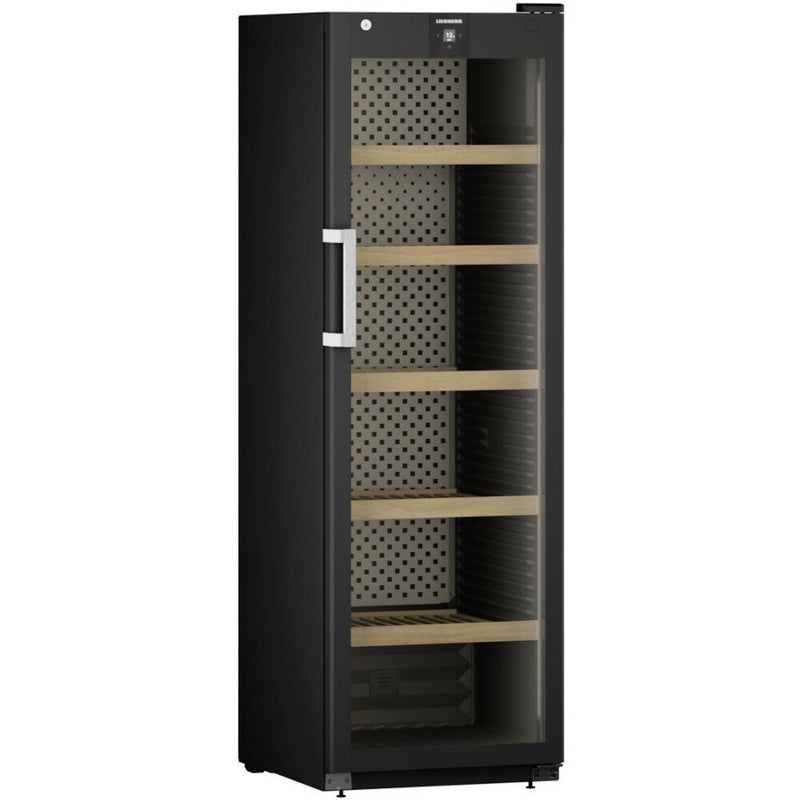 Liebherr WPbli5231 - Black 443L Wine Cooler - 229 Bottles - F energy