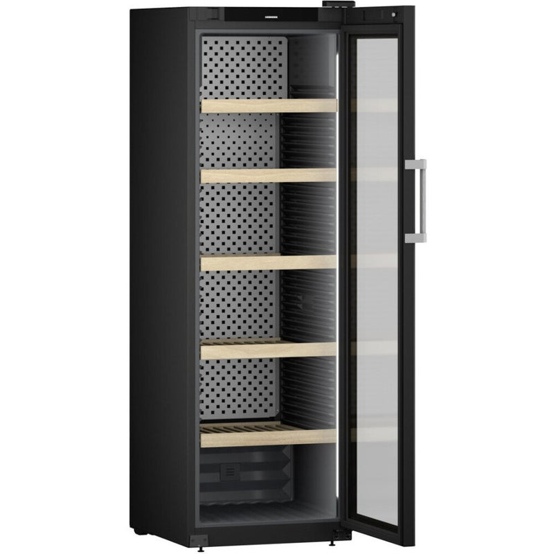 Liebherr WPbli5231 - Black 443L Wine Cooler - 229 Bottles - F energy