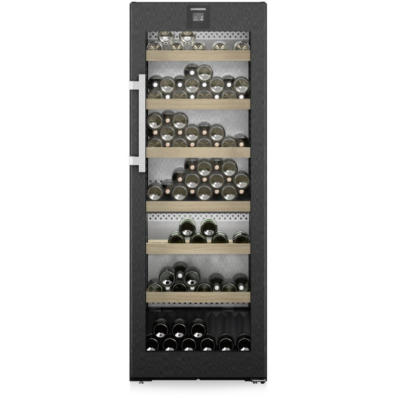 Liebherr WPbsi5052 - Black (housing), Grey (inner) Wine Cooler - 131 Bottles - F Energy Rating