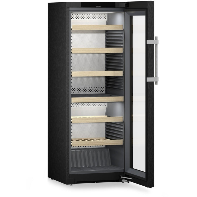 Liebherr WPbsi5052 - Black (housing), Grey (inner) Wine Cooler - 131 Bottles - F Energy Rating