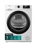 Hisense DH1Q902BW2 - White 9KG Heat Pump Tumble Dryer - A++ Energy