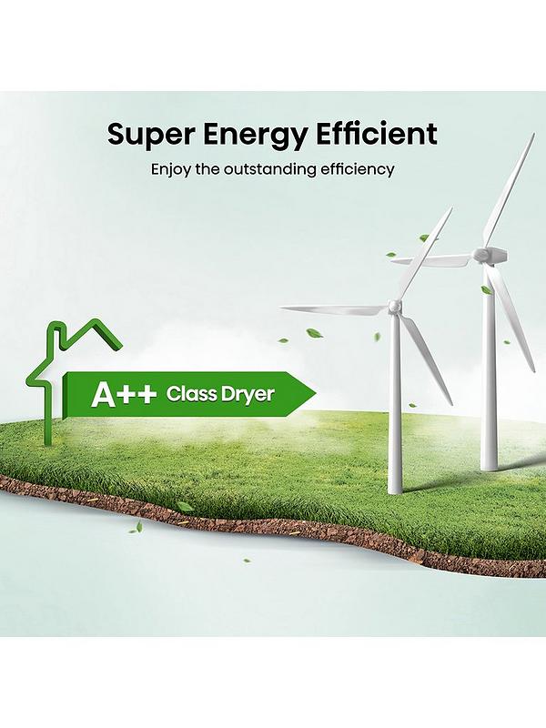 Hisense DH1Q902BW2 - White 9KG Heat Pump Tumble Dryer - A++ Energy