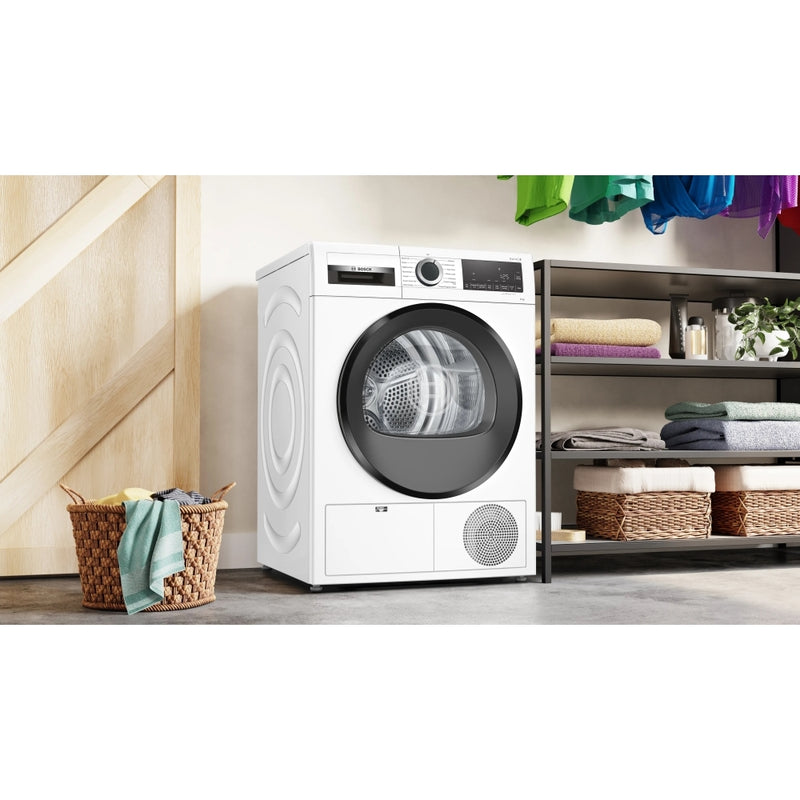 Bosch WPG23108GB - White 8KG Condenser Tumble Dryer - B energy