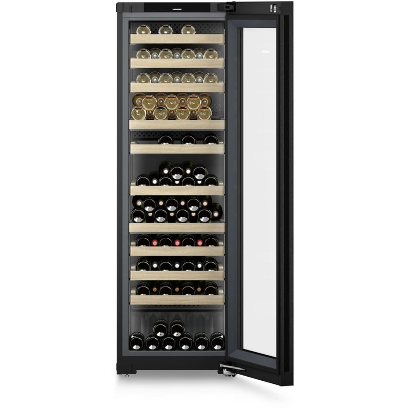 Liebherr WPgbi5273 - Black 357L Wine Cooler - 104 Bottles - 3 Zones - F Energy Rating