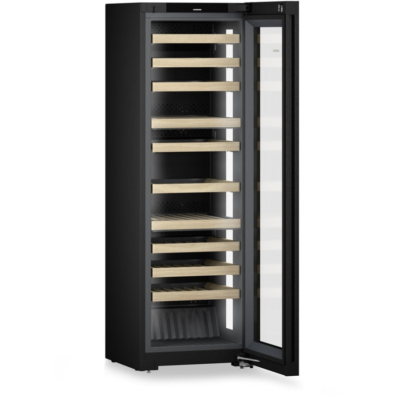 Liebherr WPgbi5273 - Black 357L Wine Cooler - 104 Bottles - 3 Zones - F Energy Rating