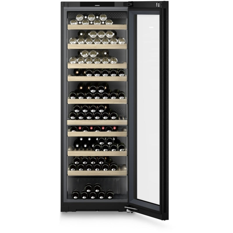 Liebherr WPgbi7472 - Black 204 Bottle Wine Cooler - 2 Zones - 145 kWh - F Energy