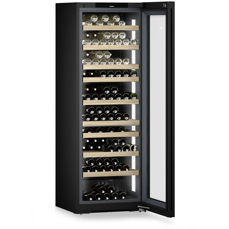 Liebherr WPgbi7472 - Black 575L Wine Cooler - 204 Bottles - F energy