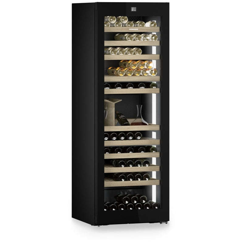 Liebherr WPgbi7483 - Black Wine Coolers - 182 Bottles - F Energy Rating