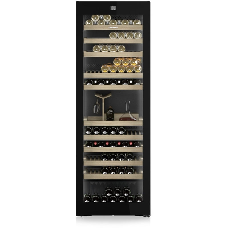 Liebherr WPgbi7483 - Black Wine Coolers - 182 Bottles - F Energy Rating