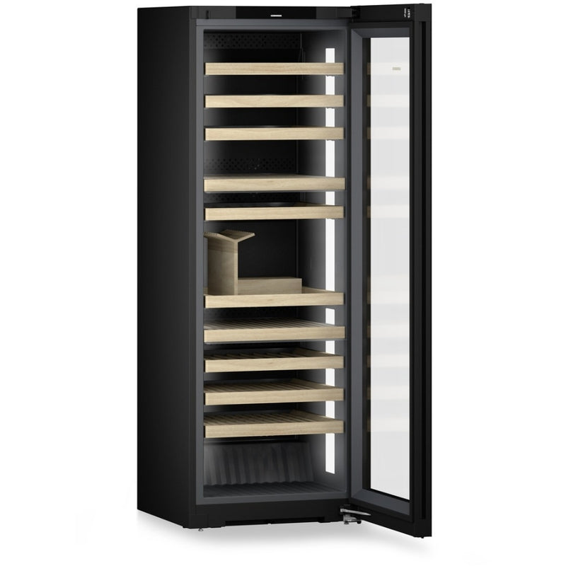 Liebherr WPgbi7483 - Black Wine Coolers - 182 Bottles - F Energy Rating