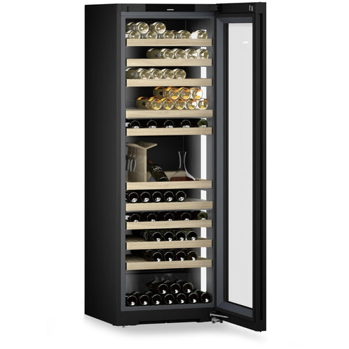 Liebherr WPgbi7483 - Black Wine Coolers - 182 Bottles - F Energy Rating