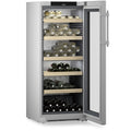 Liebherr WPsd4652 - Silver 272L Wine Cooler - 107 Bottles - F energy