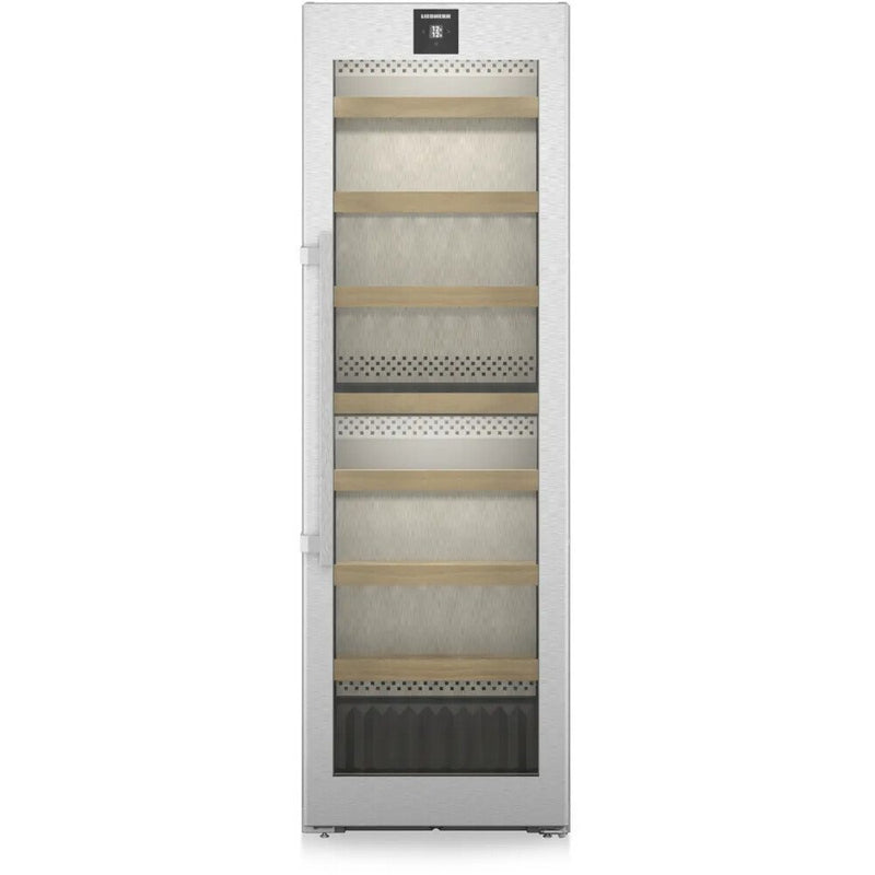 Liebherr WPsd5252 - Silver Wine Cooler - 155 Bottles - F Rated