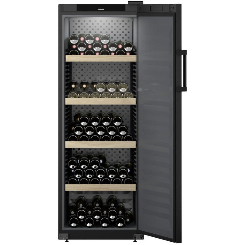 Liebherr WSbl5001 - Anthracite Black Wine Cooler - 196 Bottle Capacity - E Energy Rating