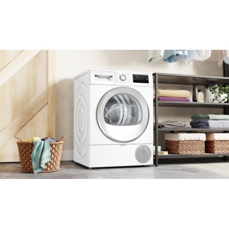 Bosch WTH85226GB - White 8KG Tumble Dryer - Heat Pump - A++ Energy Rating
