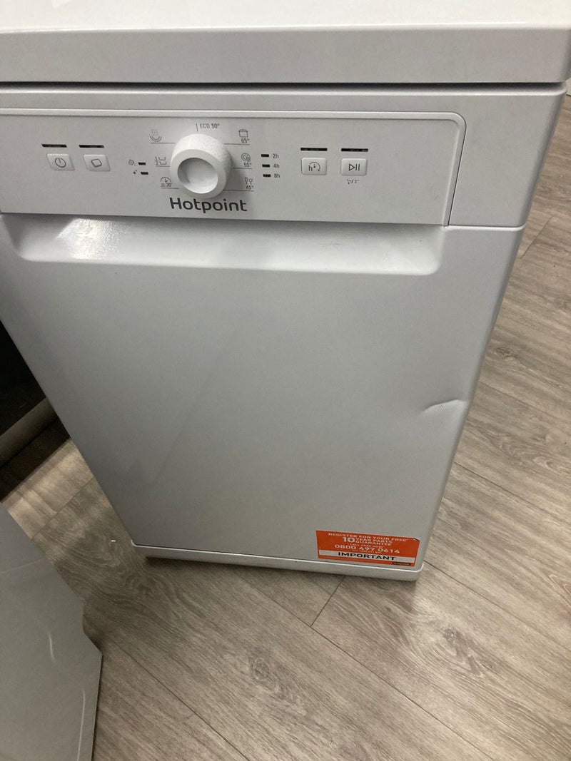 Hotpoint HF9E 1B19 UK - White Freestanding Dishwasher - F energy - Unboxed