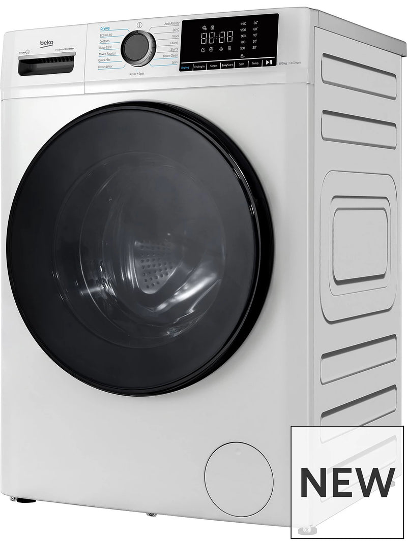 Beko BMM5DFO851W - White 8KG/5KG Washer Dryer - 1400 RPM - A Energy